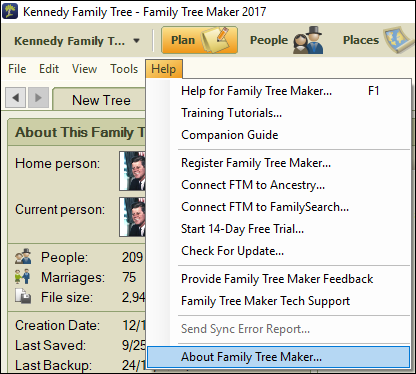 Checking FTM 2017, 2019 and 2024 Version and Build Numbers